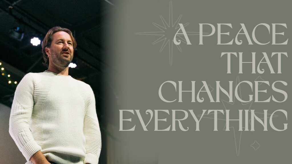 A Peace That Changes Everything